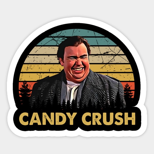Candy Crush Vintage Sticker by LewisMillerDesigns